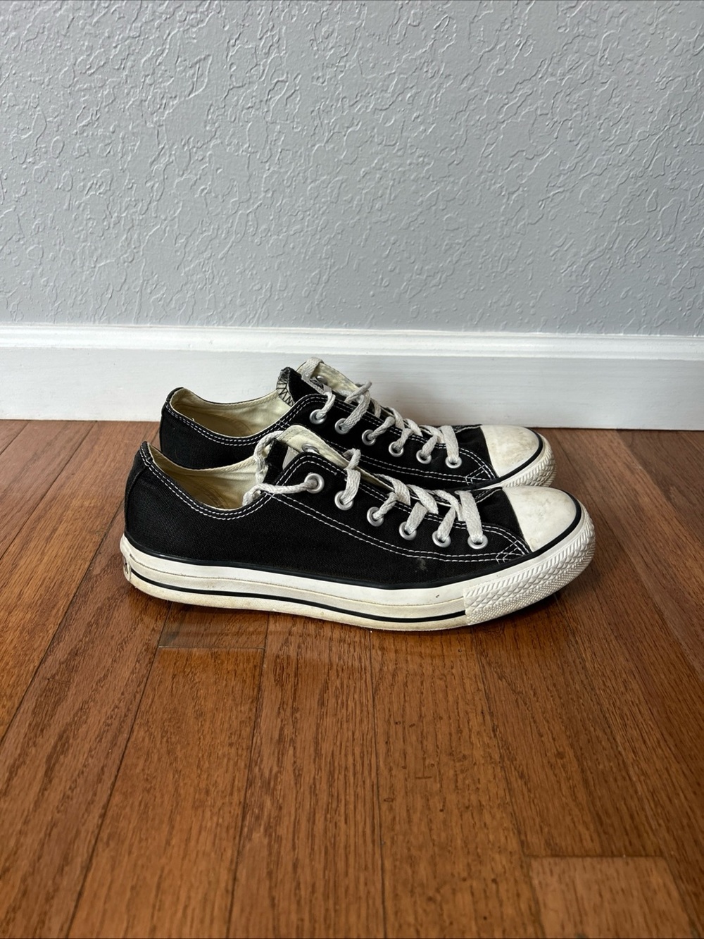 Converse Sneakers Low Shoes Women’s Size 9.5 Black - Picture 5 of 11